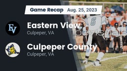 Recap: Eastern View  vs. Culpeper County  2023