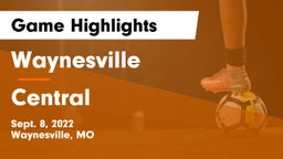 Waynesville  vs Central Game Highlights - Sept. 8, 2022