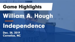 William A. Hough  vs Independence  Game Highlights - Dec. 28, 2019