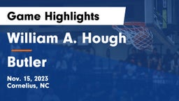 William A. Hough  vs Butler  Game Highlights - Nov. 15, 2023