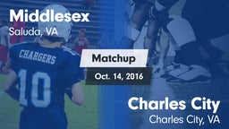 Matchup: Middlesex High vs. Charles City  2016