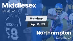 Matchup: Middlesex High vs. Northampton  2017
