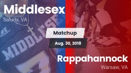 Matchup: Middlesex High vs. Rappahannock  2018