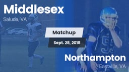 Matchup: Middlesex High vs. Northampton  2018