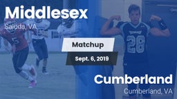Matchup: Middlesex High vs. Cumberland  2019