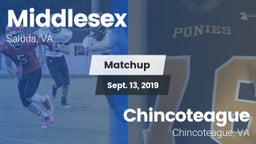 Matchup: Middlesex High vs. Chincoteague  2019