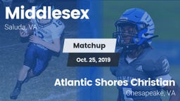 Matchup: Middlesex High vs. Atlantic Shores Christian  2019