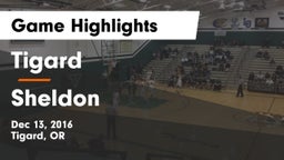 Tigard  vs Sheldon  Game Highlights - Dec 13, 2016