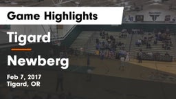 Tigard  vs Newberg  Game Highlights - Feb 7, 2017