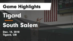 Tigard  vs South Salem  Game Highlights - Dec. 14, 2018