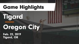 Tigard  vs Oregon City  Game Highlights - Feb. 22, 2019