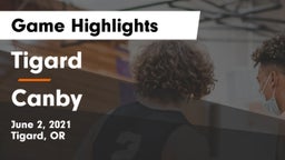 Tigard  vs Canby  Game Highlights - June 2, 2021