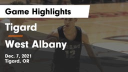 Tigard  vs West Albany  Game Highlights - Dec. 7, 2021