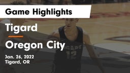 Tigard  vs Oregon City  Game Highlights - Jan. 26, 2022