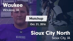 Matchup: Waukee  vs. Sioux City North  2016