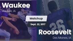 Matchup: Waukee  vs. Roosevelt  2017