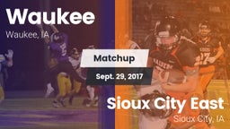Matchup: Waukee  vs. Sioux City East  2017