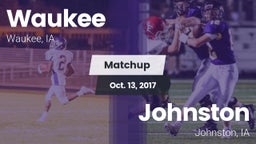 Matchup: Waukee  vs. Johnston  2017