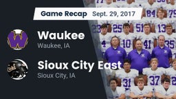 Recap: Waukee  vs. Sioux City East  2017