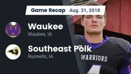 Recap: Waukee  vs. Southeast Polk  2018