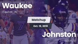 Matchup: Waukee  vs. Johnston  2018
