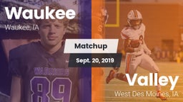 Matchup: Waukee  vs. Valley  2019