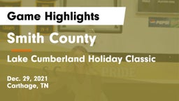 Smith County  vs Lake Cumberland Holiday Classic Game Highlights - Dec. 29, 2021