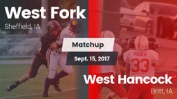 Matchup: West Fork High vs. West Hancock  2017