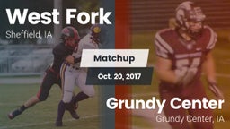 Matchup: West Fork High vs. Grundy Center  2017