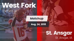 Matchup: West Fork High vs. St. Ansgar  2018