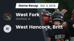 Recap: West Fork  vs. West Hancock, Britt 2018