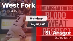 Matchup: West Fork High vs. St. Ansgar  2019
