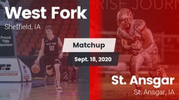 Matchup: West Fork High vs. St. Ansgar  2020