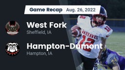 Recap: West Fork  vs. Hampton-Dumont  2022