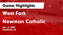 West Fork  vs Newman Catholic  Game Highlights - Jan. 6, 2022