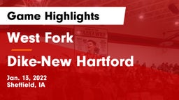 West Fork  vs ****-New Hartford  Game Highlights - Jan. 13, 2022