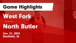 West Fork  vs North Butler  Game Highlights - Jan. 31, 2023
