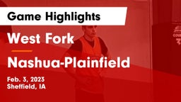 West Fork  vs Nashua-Plainfield  Game Highlights - Feb. 3, 2023