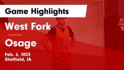 West Fork  vs Osage  Game Highlights - Feb. 6, 2023