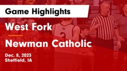 West Fork  vs Newman Catholic  Game Highlights - Dec. 8, 2023