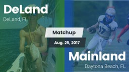 Matchup: DeLand  vs. Mainland  2017