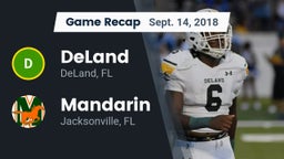 Recap: DeLand  vs. Mandarin  2018