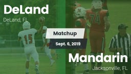 Matchup: DeLand  vs. Mandarin  2019