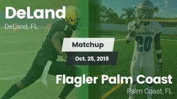 Matchup: DeLand  vs. Flagler Palm Coast  2019