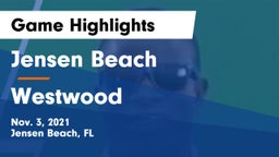 Jensen Beach  vs Westwood Game Highlights - Nov. 3, 2021