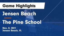 Jensen Beach  vs The Pine School Game Highlights - Nov. 8, 2021