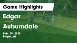 Edgar  vs Auburndale Game Highlights - Feb. 15, 2019