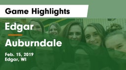 Edgar  vs Auburndale  Game Highlights - Feb. 15, 2019