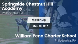 Matchup: Springside Chestnut vs. William Penn Charter School 2017