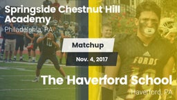 Matchup: Springside Chestnut vs. The Haverford School 2017